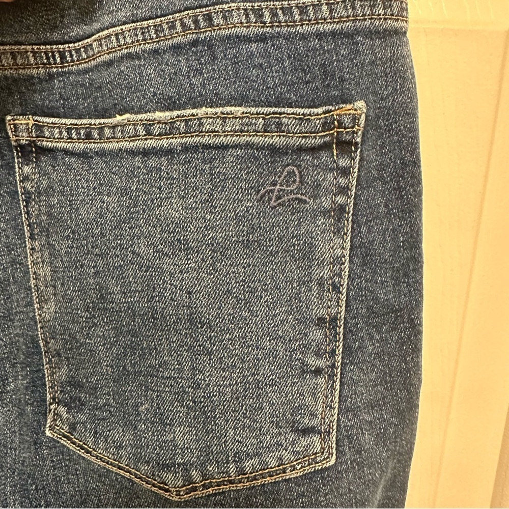 DL1961 Patti Straight High Rise Vintage Ankle Denim Jeans twilight hour Size 27 - Picture 5 of 10